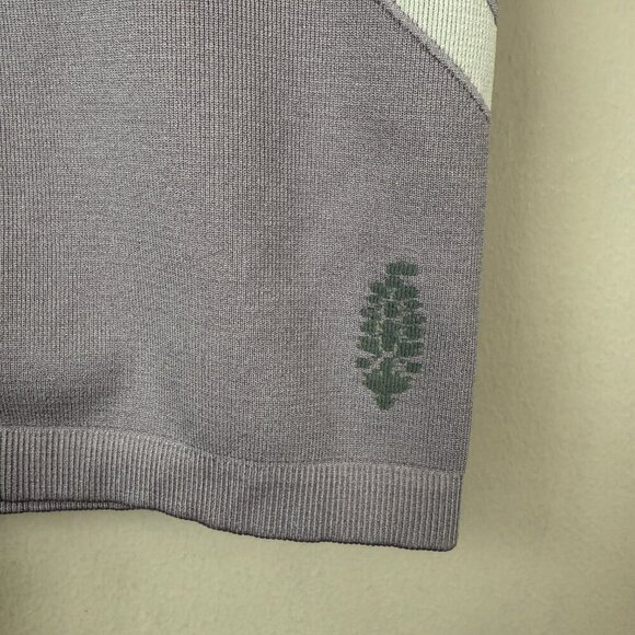 NWOT Free People FP Movement Free Kick Muscle Tank Crop Top Women's M/L Purple - Picture 9 of 13